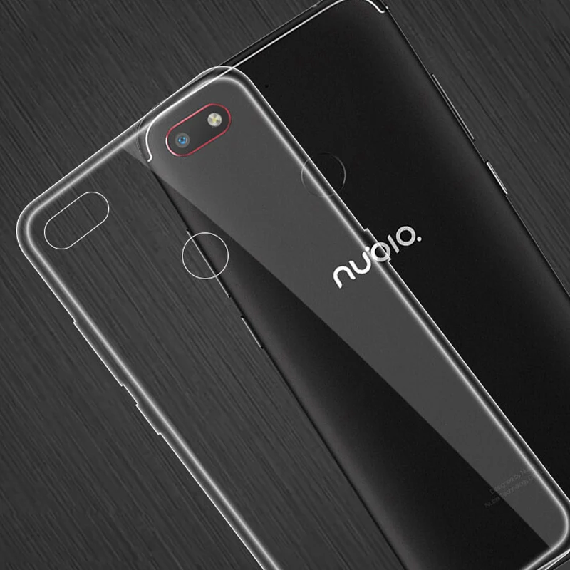 Laixi прозрачный мягкий чехол из ТПУ для zte Nubia V18 силиконовый Z18 mini N3 задней защиты |