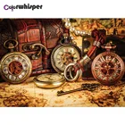 Алмазная картина полностью квадратныекруглые карманные часы винтажные 5D Daimond картина вышивка Крест стич 145XP