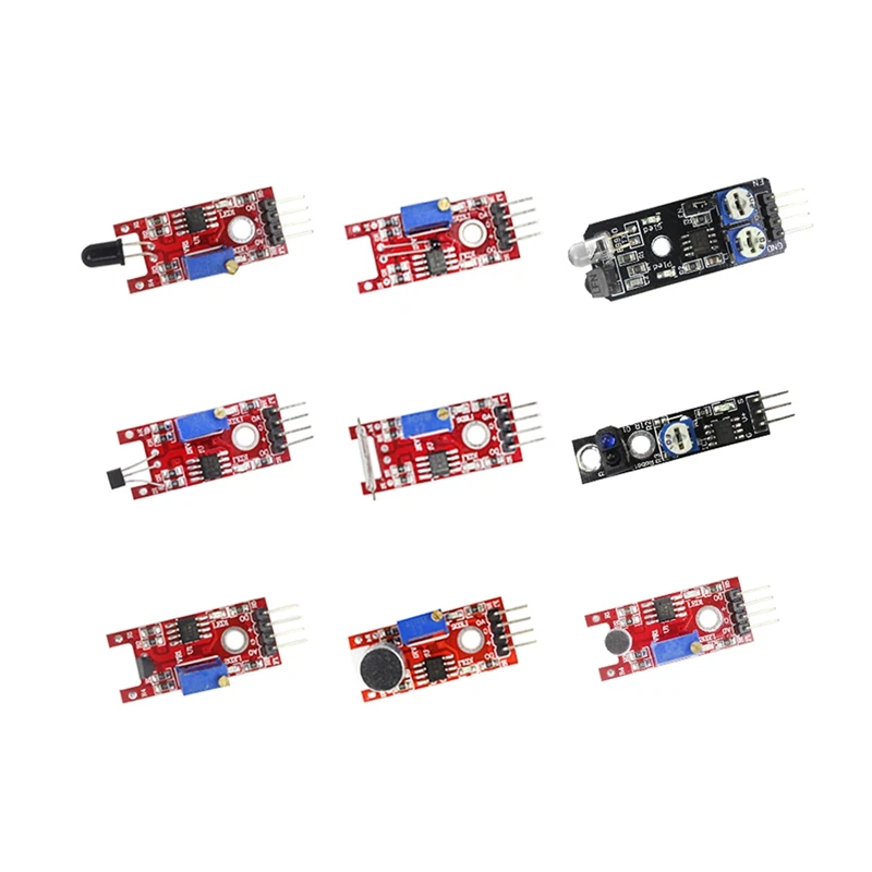 Умная электроника 37 в 1 Набор сенсорных модулей для Arduino и Mcu обучающего