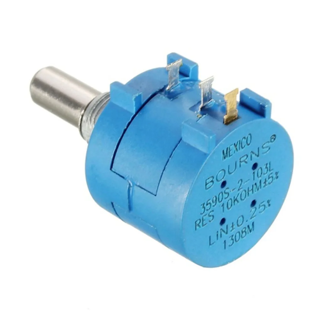 ShenzhenMaker 3590S 2 103L 10K Ohm бурны роторные проволочные прецизионные потенциометры 10