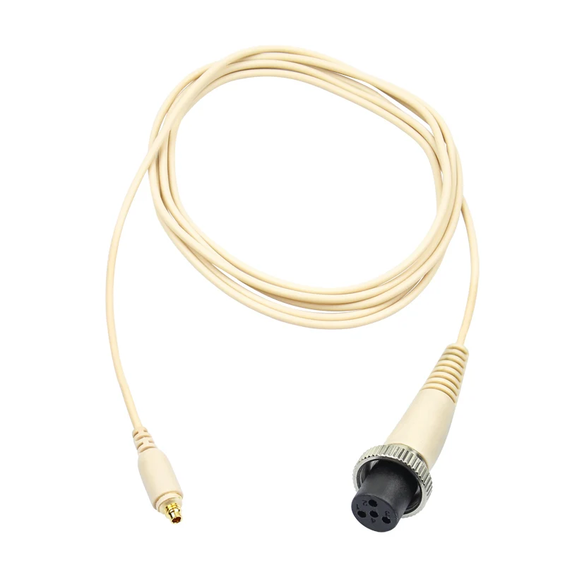 Микрофон гарнитуры адаптер Microdot съемный микрофонный кабель TRS 3 5 мм Jack для Sennheiser