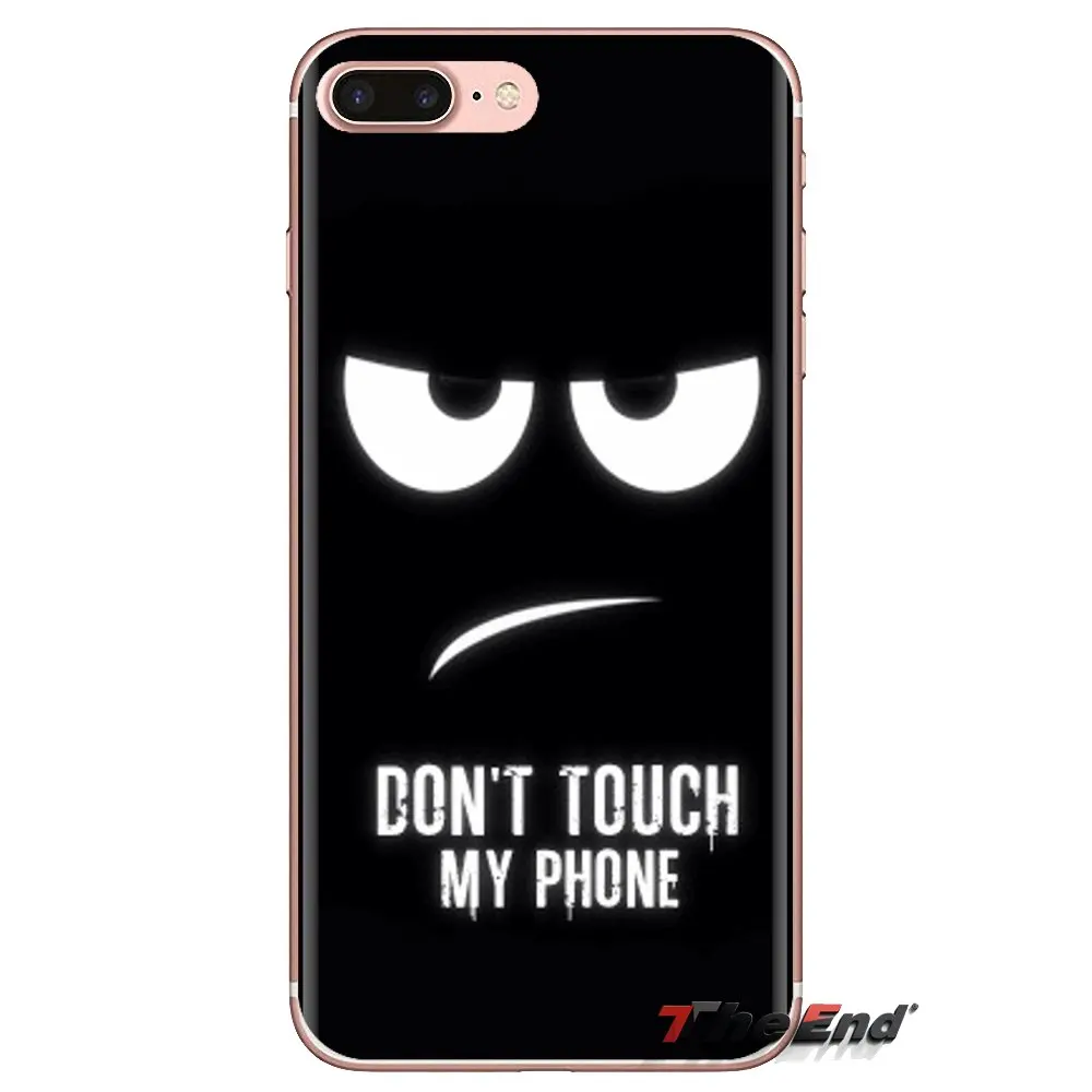 Do Not dont Touch My Phone For Huawei Nova 2 3 2i 3i Y6 Y7 Y9 Prime Pro GR3 GR5 2017 2018 2019 Y5II Y6II Soft Transparent Covers |
