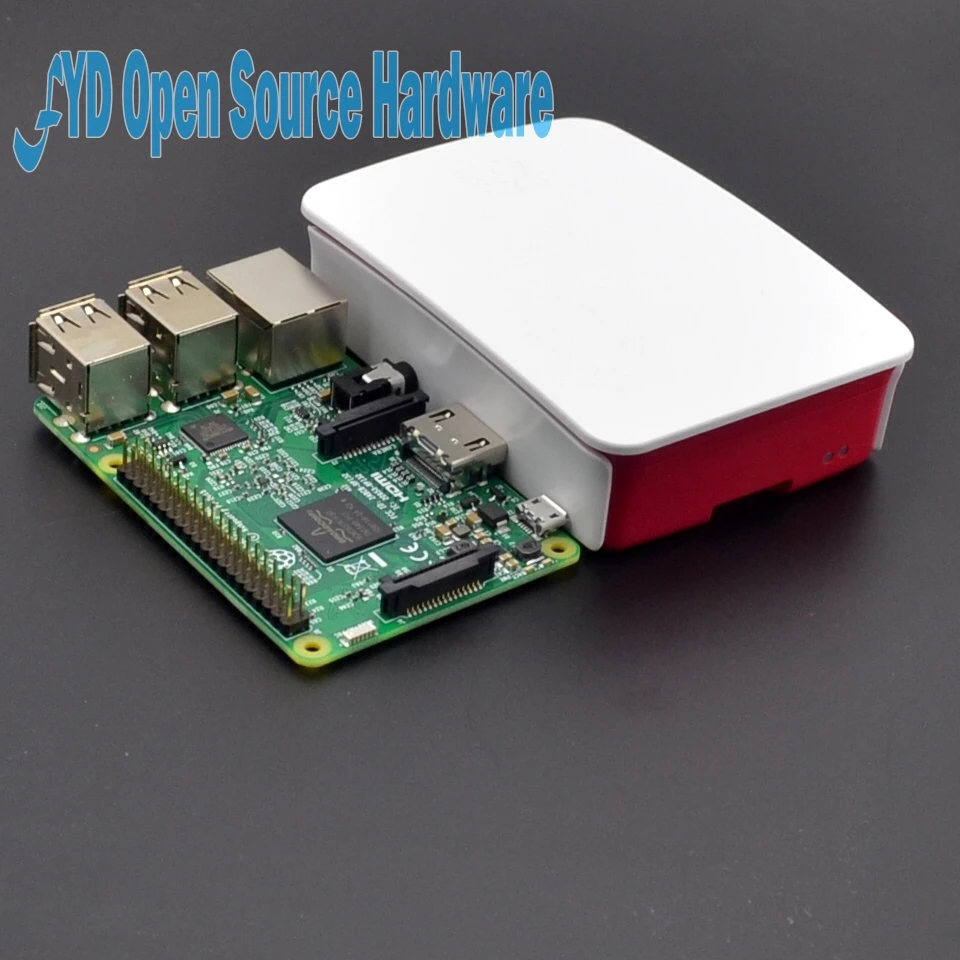 1 шт. официальный Корпус для Raspberry Pi 3 корпус из АБС пластика pi 2 от Foundation|raspberry