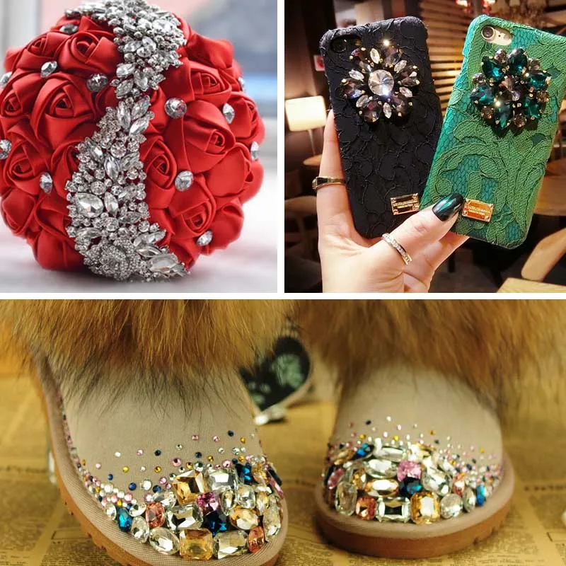 Продаем в случае потери! 50 шт./пакет высококачественные Стразы когти из