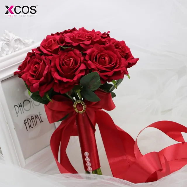 XCOS 2018 искусственные пенные цветы из пенопласта розы для свадебной композиции