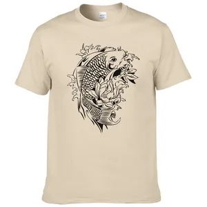 Summer Men Women fish Printed T Shirt Fashion Novelty Cotton Short Sleeve Cool Tees Tops Homme Clothes #118
