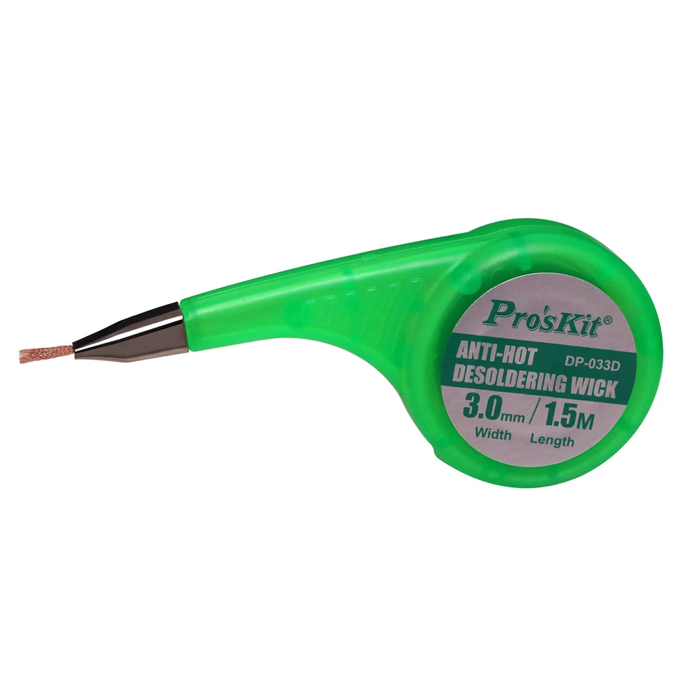 1 шт. Pro'sKit DP 033A/B/C/D/E новый анти Горячая припоя BGA пайка фитилем Медный провод