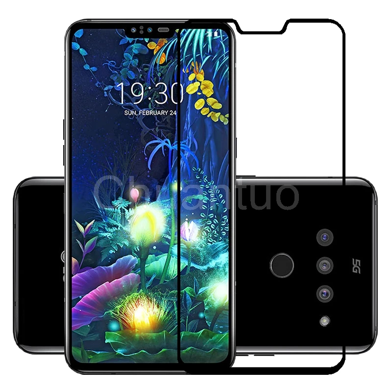 2.5D 9H высококачественное закаленное стекло для LG V50 ThinQ 5G полная защита экрана