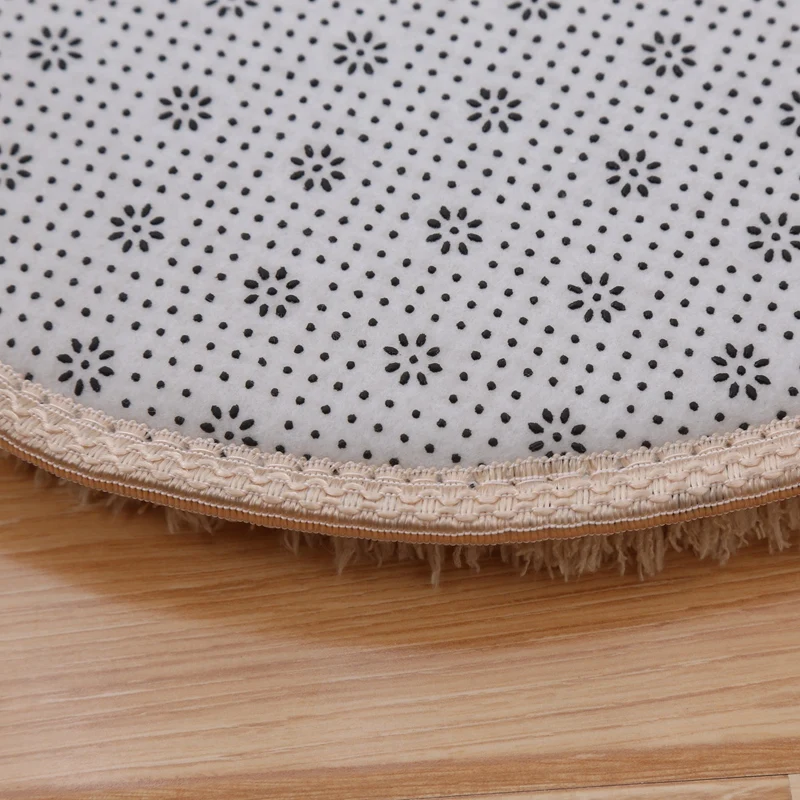 Берберский флисовый ковер для гостиной Противоскользящий прикроватный