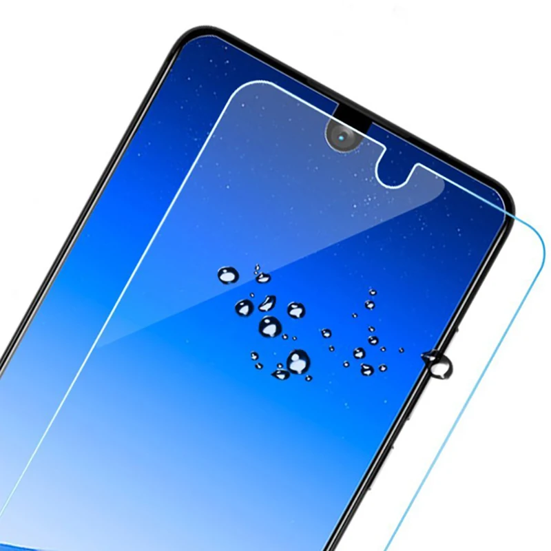 2 шт. закаленное стекло для Sharp Aquos S2 S3 Защита экрана стеклянная пленка зеркальное