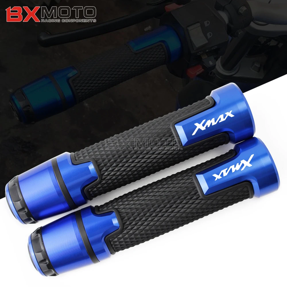 Новинка ручки с логотипом XMAX для yamaha xmax 125 250 300 400 CNC Street & Racing Moto и концы