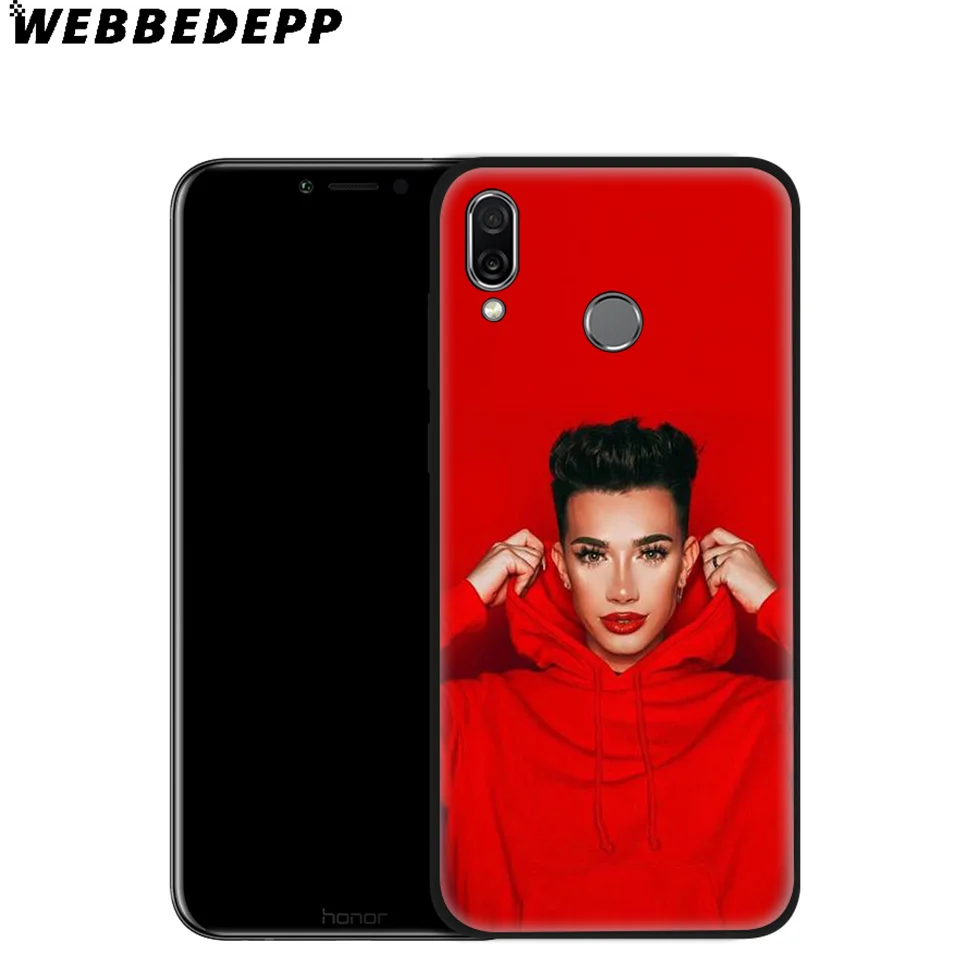 Мягкий чехол WEBBEDEPP James Charles для Huawei Mate Honor 20 6A 7A 7C 7X8 9X10 View 10 Lite Pro 30 |
