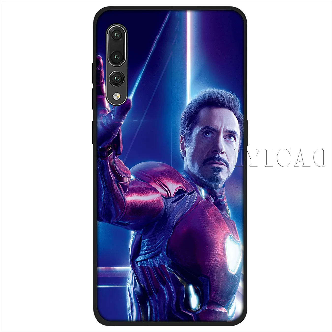 IYICAO Iron Man Marvel Soft Silicone Phone Case for Huawei P30 P20 Pro P10 P9 P8 Lite Mini 2017 2016 2015 P smart Z 2019 Cover |