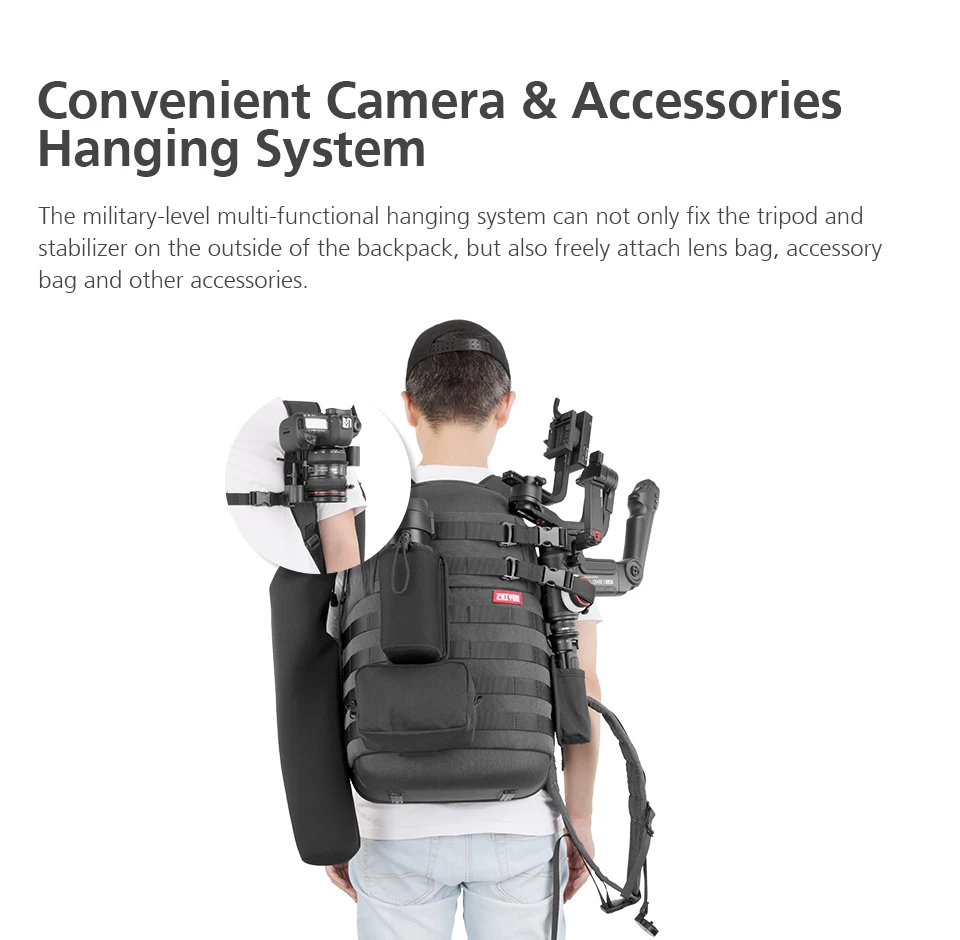 ZHIYUN, официальный Многофункциональный карданный мешок, сумка для камеры, сумка для крана 3, лабораторный кран Weebill Lab Crane 2, ручной Стабилизатор WEEBILL S