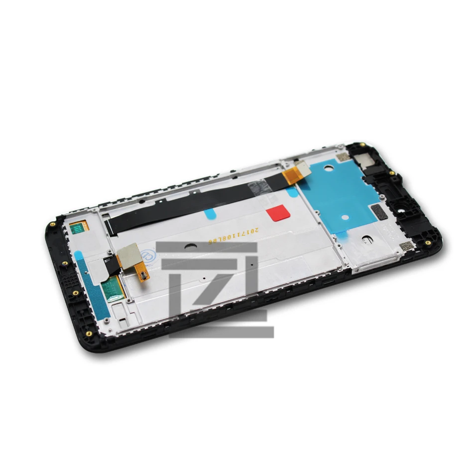 Для Xiaomi Redmi Примечание 5A lcd 2GB 16GB кодирующий преобразователь сенсорного экрана в сборе с рамкой Замена запасных частей с подарком