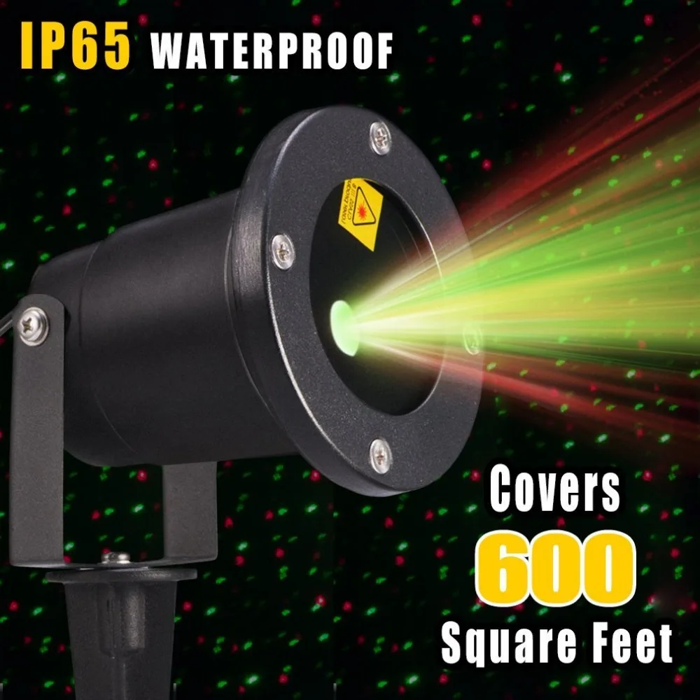 

Laser Light Christmas Projector Lights Waterproof LED Light Outdoor for Xmas Holiday Party Landscape Patio Lawn Stage Show Decor