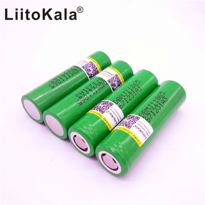 4 шт. Новый LiitoKala MJ1 18650 INR18650MJ1 10A разрядный литий ионный аккумулятор 3500 мАч