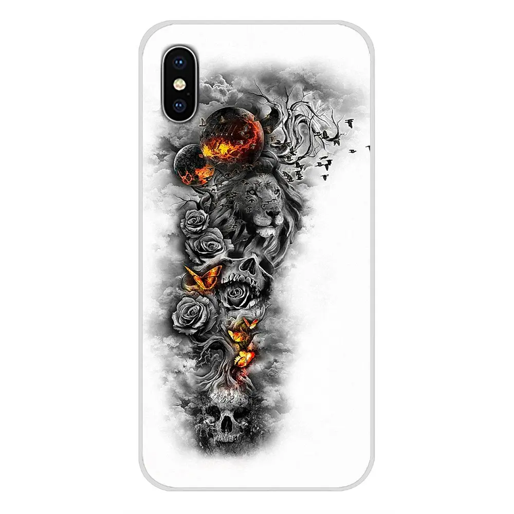 Аксессуары Чехлы для телефона Cool King Lion рисунок искусство Xiaomi Redmi 4A S2 Note 3 3S 4 4X 5 Plus 6 7