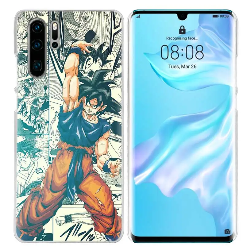03 Чехол с Аниме Драконий жемчуг Z для huawei P20 P30 P Smart Nova 4 3i P10 P9 P8 mate 10 20 lite Pro Mini жесткий чехол для телефона из ПК - Цвет: 03