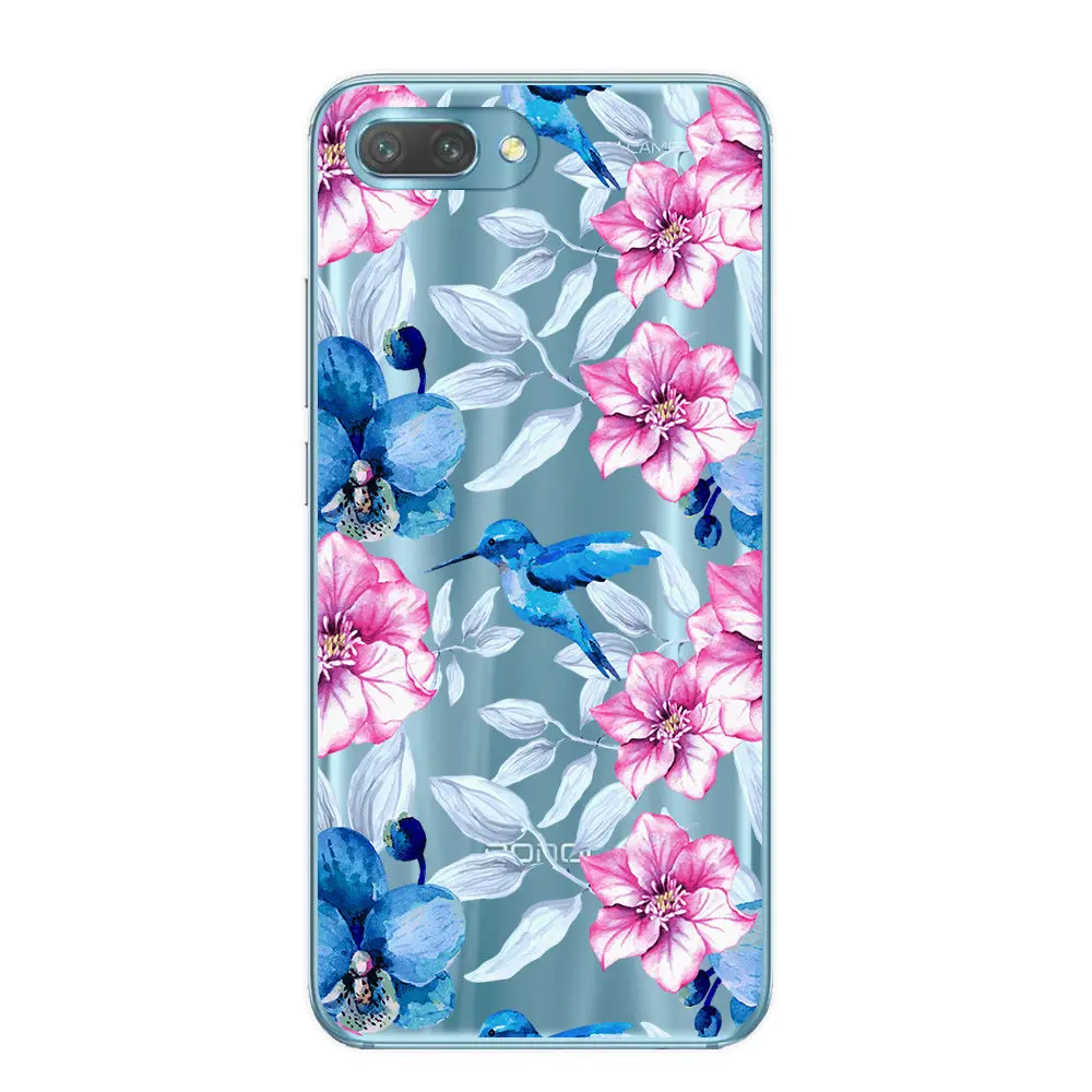 T3803 Силиконовый чехол для телефона huawei honor 10, чехол, мягкая задняя крышка из ТПУ, чехол для телефона honor10, чехлы, Coque Etui full 360, защитная пленка - Цвет: T3803