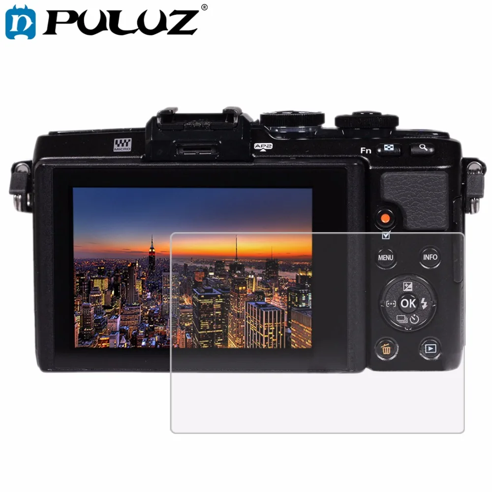 Clearance! for Olympus EPL7 / EPL8 Camera 2.5D Curved Edge 9H Surface Hardness Tempered Glass Screen Protector Accessories | Электроника