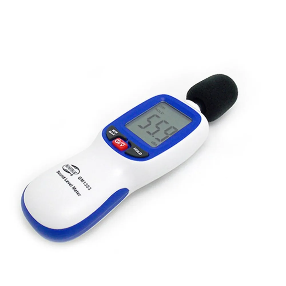 Измеритель уровня звука ЖК экран дисплей цифровой уровень шума Описание метр