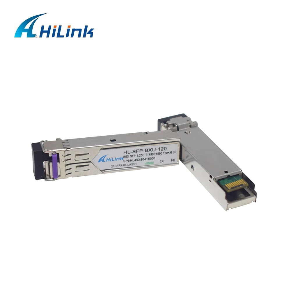 Модуль SFP 1 25G Bidi WDM 1000 базовый оптический трансивер LC коннектор 120 Нм/Нм км