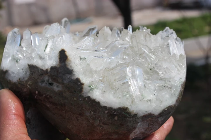 

1912 г Тибетский натуральный прозрачный кварцевый кристалл фотоэлемент A88