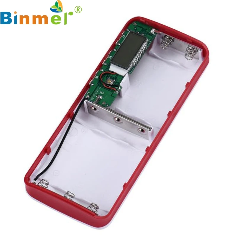 Binmer Новый Mecall 3 Порты usb 5V 2A 5x18650 Мощность банк Батарея коробка Зарядное устройство