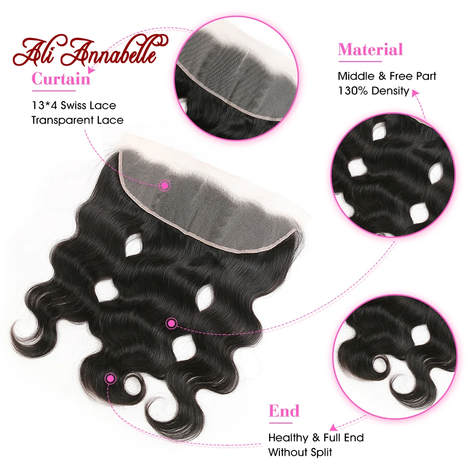 13*4 прозрачные кружевные фронтальные предварительно выщипывающиеся Детские