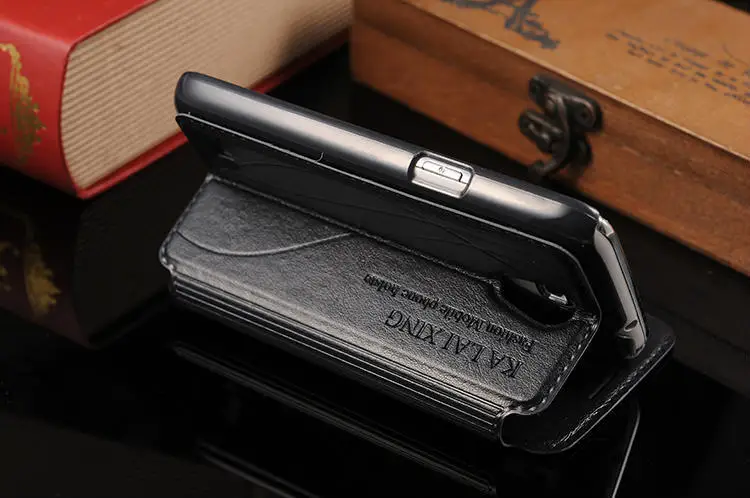 Core G3588 Luxury View Window Leather Case for Samsung Galaxy Flip Stand Cover Phone Back 3586 |