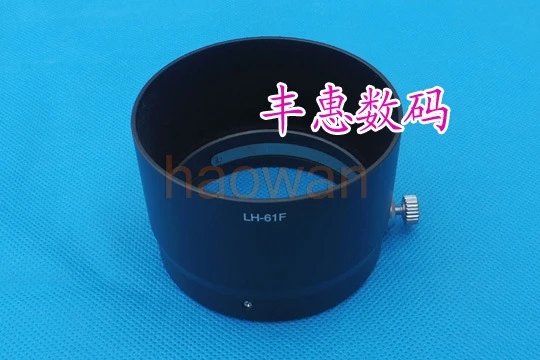 

LH-61F LH61F 58mm Metal Bayonet Mount Lens Hood cover for Olympus M.ZUIKO DIGITAL ED 75mm f/1.8 camera black silver