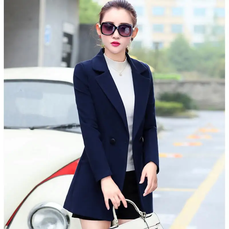 Модное женское базовое пальто модное элегантное винтажное зимнее повседневное