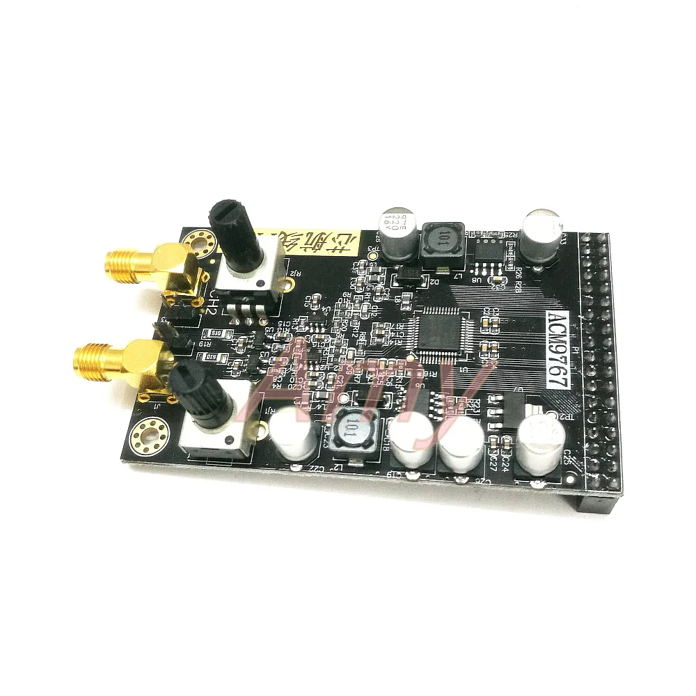 Высокоскоростной двухканальный модуль DAC FPGA AD9767 с макетной платой совместим