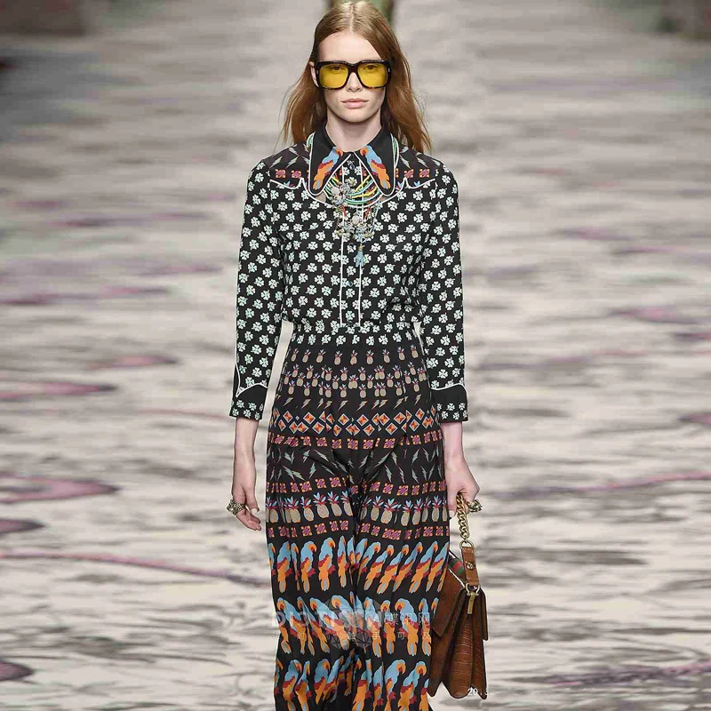 Элегантный шик Высокое качество Рождество взлетно посадочной полосы 2021 осенние