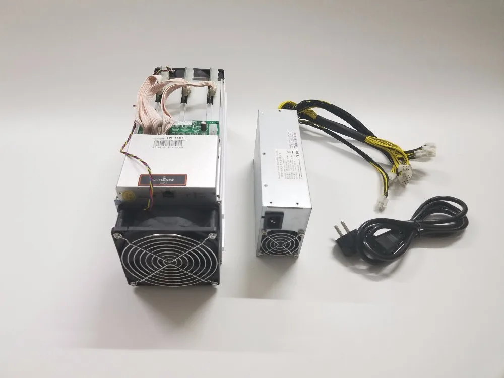 YUNHUI AntMiner S9i 14T Биткойн Майнер с Bitmain 1800 Вт PSU Asic новейший 16nm Btc BCH