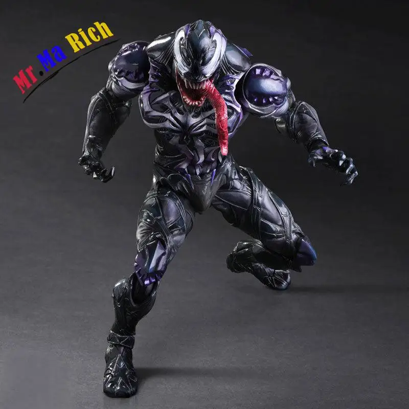 Play Arts Kai VARIANT Marvel Universe Venom фигурка игрушка кукла модель дисплей|play arts|play arts kaiarts kai |