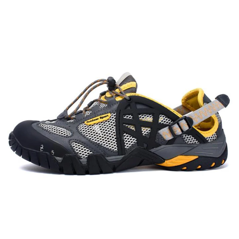 

AECKER Men's Quick-dry Outdoor Aqua Water Fishing Shoes Sneakers For Men Camping Barefoot Wading Beach Shoes Man Buty Do Wody
