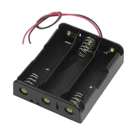 500pcslot masterfire 3 7v flat tip black plastic 18650 battery storage case cover box holder for 3 x 18650 lithium batteries