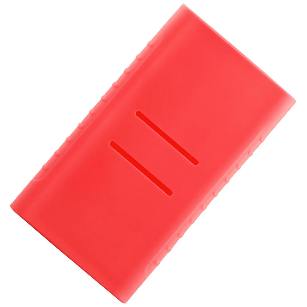 Портативный внешний аккумулятор силиконовый чехол для одного usb-порта 10000 мАч Xiaomi