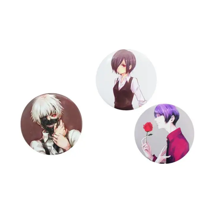 5 шт. кавайный Токийский Гуль значок косплея Kaneki Ken брошка мультфильм значки