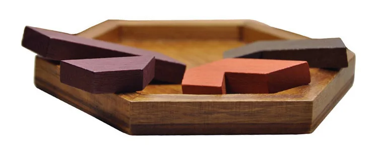 Детские деревянные игрушки-паззлы Tangram/доска из дерева геометрической формы Детские Обучающие Игрушки для раннего развития