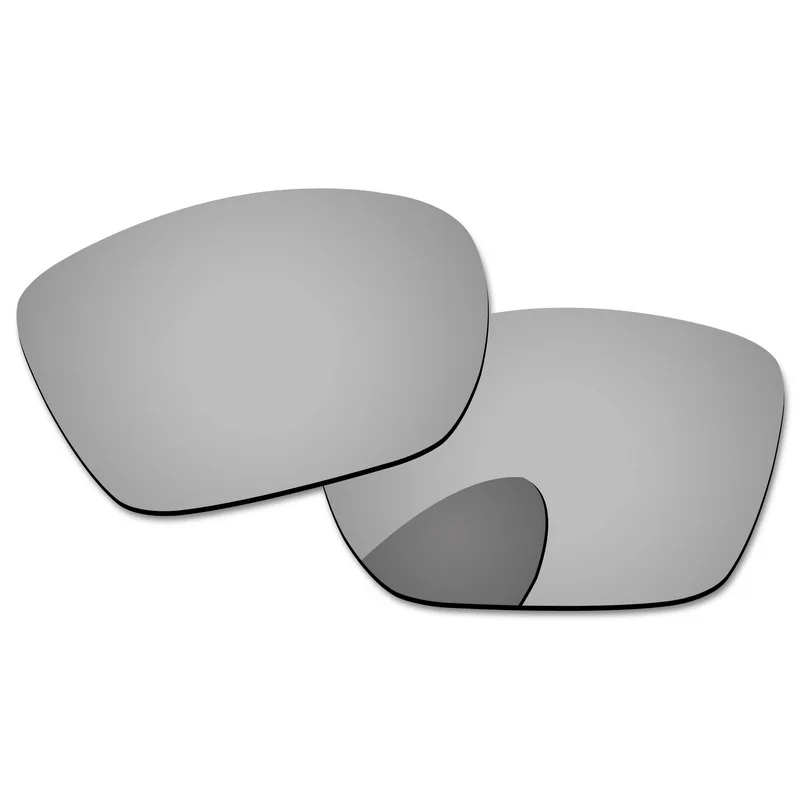 Chrome Silver Замена линз PapaViva для аутентичных Twoface XL OO9350 солнцезащитные очки поляризованные-несколько вариантов - Цвет линз: Chrome Silver