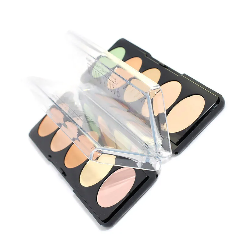 

6pcs/lot PARTY QUEEN 5 Colors Creme Concealer Palette Makeup Natural Moisturizer Professional Concealer Cream Free Shipping