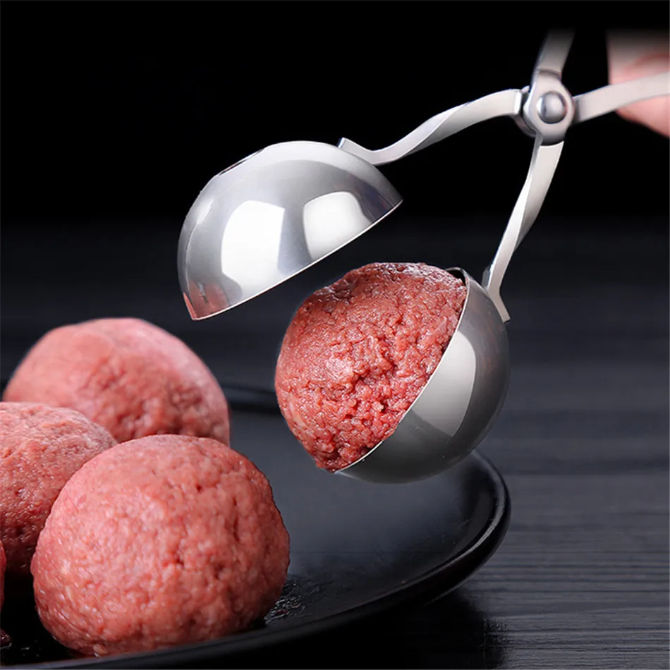 TTLIFE мясной Овощной шарик инструменты не-палка Meatball мейкер со съемными противоскользящими ручками устройство для мясных шариков щипцы из нержавеющей стали