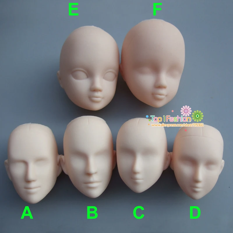 5 шт. мягкая пластиковая голова для практики макияжа|doll head|makeup doll headhead up |