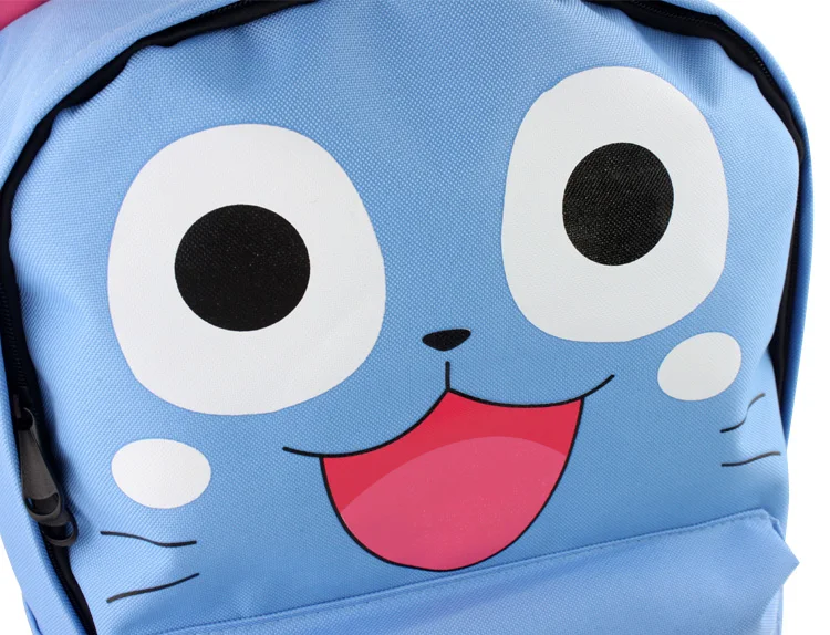 Высококачественный холщовый Одноцветный рюкзак для ноутбука с хвостом Феи из