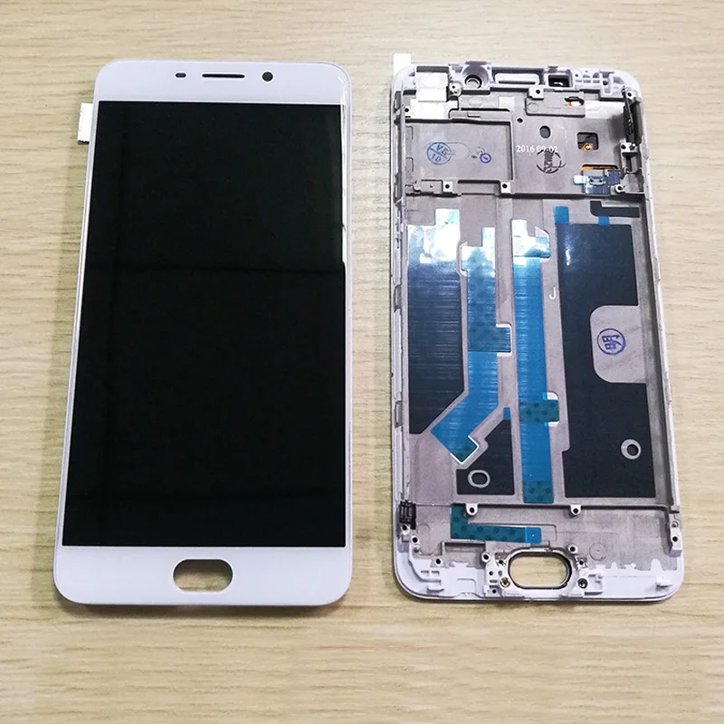 Гарантия 5," высококачественный защитный чехол для OPPO F1 плюс X9009 ЖК-дисплей Дисплей+ Сенсорный экран планшета Сенсор+ рамка Полная сборка Запчасти для авто