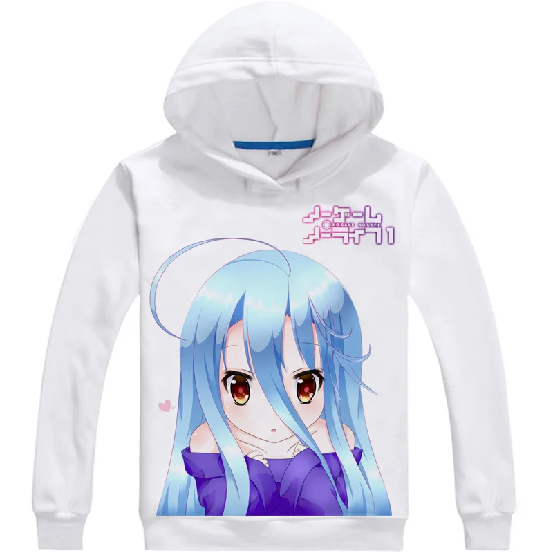 Аниме Нет игры нет жизни Толстовка shiro sora Jaket худи Толстовка с капюшоном косплей манга нет игры нет жизни Джибрил пальто для мужчин и женщин
