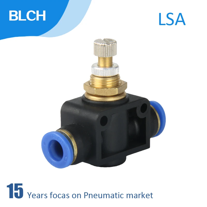 Пневматический Регулятор воздушного потока трубка с наружным диаметром 4/6/8/10/12